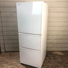 10/7 終 TOSHIBA 東芝 ノンフロン冷凍冷蔵庫 GR-M33SXV 2018年製 白 ホワイト 330L 24j菊倉