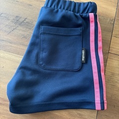 ハーフパンツ　ネイビー　ピンク　120の画像