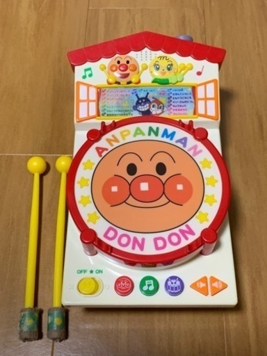 アンパンマン　たいこのおもちゃ 知育玩具