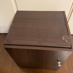 ニトリ　ジャンク　2段ボックス　ボックス　扉付きの画像