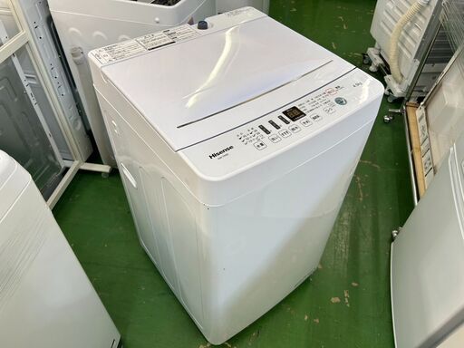 【愛品館八千代店】Hisence　2020年製　4.5㎏全自動洗濯機　HW-T45D