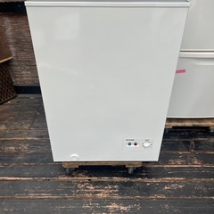 アイリスオーヤマ 冷凍庫 上開き 100L 2020年製 PF-A100TD ノンフロン冷凍庫 6段階温度調整 コンパクト 食品 氷 アイス