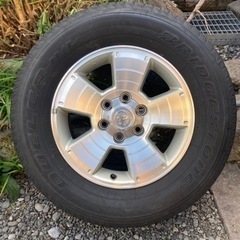 【265/65r17】サーフ 215 純正ホイール＆タイヤ 4本セット