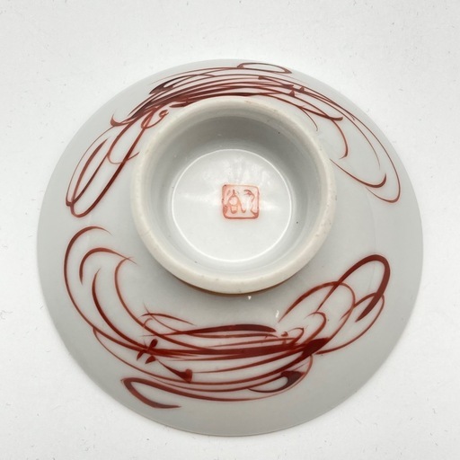 m0923607-5 九谷焼 春画 盃 金彩色絵人物図 金襴手 陶磁器 古美術品 酒器 酒盃 杯 枕絵 金彩 骨董品 浮世絵 お猪口 中古品