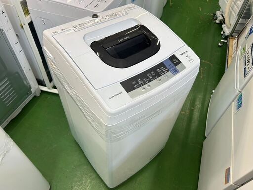 【愛品館八千代店】日立　2019年製　5.0㎏全自動洗濯機　NW-50C