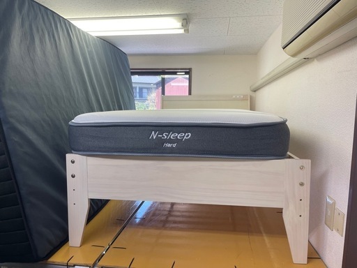 【リサイクルサービス八光】幅102㎝　ニトリ　シングルベッドフレーム(スピース3 SL/WW)