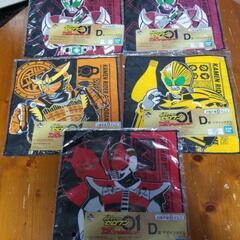 仮面ライダーゼロワン一番くじD賞デザインタオル4種5個セット