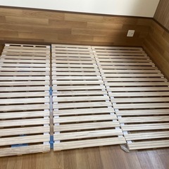 すのこベッドロール式の画像