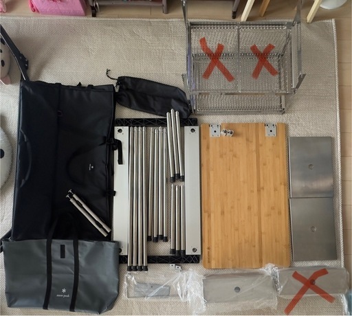 スノーピーク　IGT テーブルセット