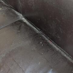 革のソファーの画像