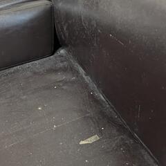 革のソファーの画像