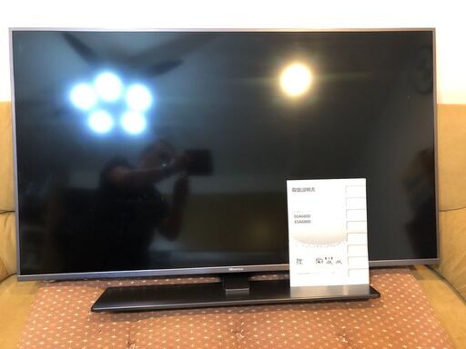 Hisense　ハイセンス　2019年製　4K対応50インチ液晶テレビ「50A6800」　4KデジタルBS/CSチューナー内蔵　スマートTV機能搭載　難ありジャンク品