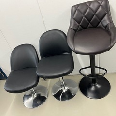 3脚セット!!　カウンターチェア 