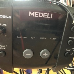 【お話し中】電子ドラム　中古　欠品有りの画像