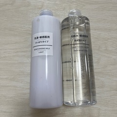 新品　定価2000円以上‼️無印化粧水乳液セット