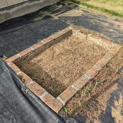 砂場の解体をお願いします。