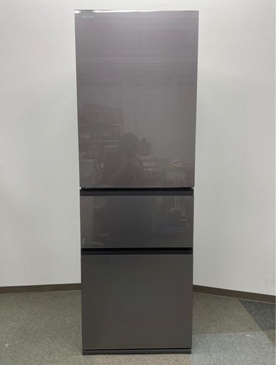 2023年製 TOSHIBA/東芝 ノンフロン冷凍冷蔵庫 GR-T36SV(ZH) 356L 3ドア
