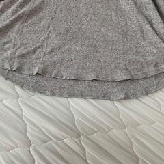 コーエン Tシャツ Vネック 長袖 コットン L グレー レディースの画像