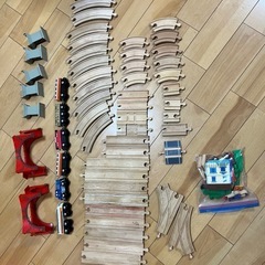 木製鉄道レールセット（列車6両付き）イマジナリウム