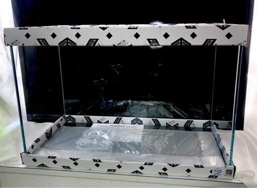 (新品)オールガラス水槽60x30x40