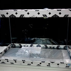 (新品)オールガラス水槽60x30x40