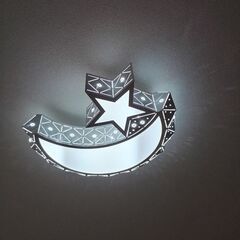 かわいい☆シーリングライト☆星型の画像