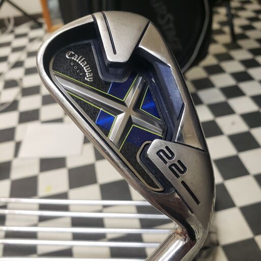 【ゴルフセット】 Callaway キャロウェイ X-22 アイアン XXIO