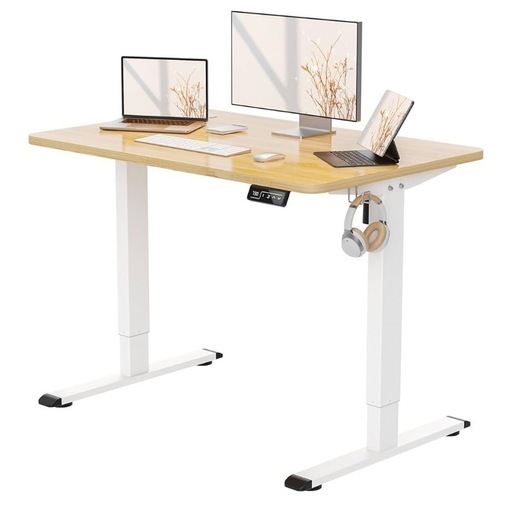 新品　昇降デスク 電動 昇降式テーブル 昇降式デスク 幅100cm 奥行60cm