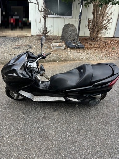 黒マジェ　マジェスティ　エアロカスタム　社外マフラー250cc ビックスクーター 黒マジェ マジェスティ エアロカスタム 社外マフラー250cc ビック