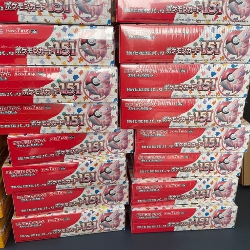 新品未開封シュリンク付 ポケモンカードゲーム151 BOX