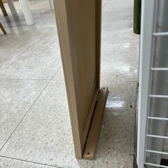 ★ジモティ割あり★  姿見 ライトブラウン H150.5×D6×W35.2 クリーニング済み TJ8843の画像