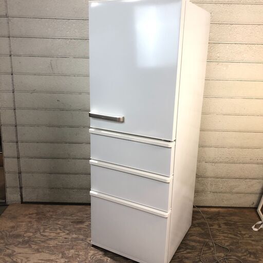 AQUA アクア ノンフロン冷凍冷蔵庫 AQR-36H 2019年製 355L 白 ホワイト 24j菊倉MZ