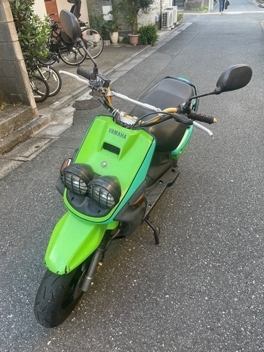 ヤマハ B'Ws100 モタード仕様 ウインドジャマーズチャンバー 自賠責12月31日まで