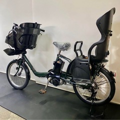 1都4県全域送料無料　業界最長12ヶ月保証　電動アシスト自転車　パナソニック　ギュットミニ　新型　20インチ 子供乗せ　人気　g101の画像