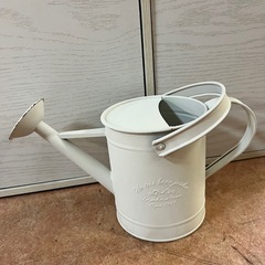 【取り置き不可】スチール製 ブリキ ミニじょうろ