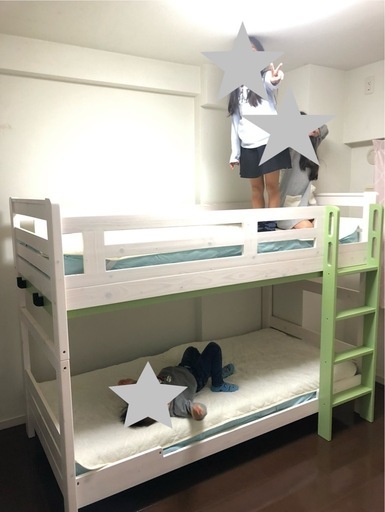 可愛い二段ベット