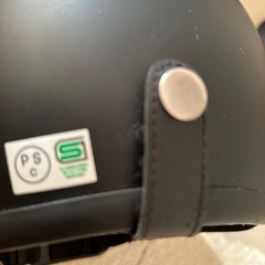 黒　ヘルメット　　125cc以下用の画像