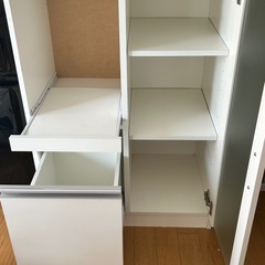 ニトリ　キッチン　収納棚　の画像