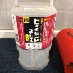 【ゆ.ec】美品 ミヤナガドライモンドコアドリル カッター 100mm PCD100C 鉄筋コンクリート ヒューム管 工具 の画像