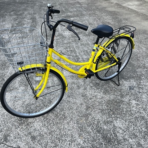 ★動作良好★自転車 24インチ★ママチャリ★crispy★