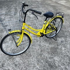 ★動作良好★自転車 24インチ★ママチャリ★crispy★の画像