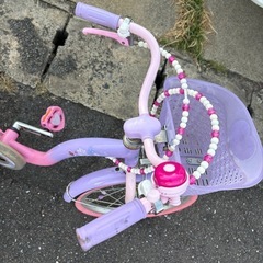 子供自転車の画像