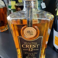 【A02】ウイスキー クレスト12年 750ml 43度