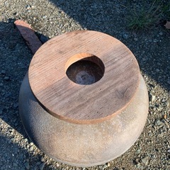 昭和　レトロ　火鉢の画像