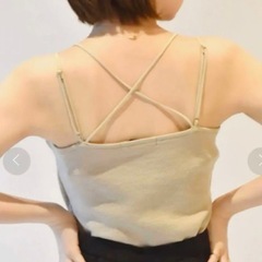 w closet バッククロスカップ付き　インナーの画像