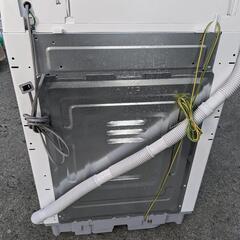 シャープ　8kg　2019年製　全自動洗濯機　ES-GV8C　インバーター　穴なしステンレス槽　10分洗濯　大容量　風乾燥の画像