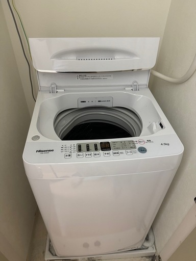 使用期間半年程　洗濯機　Hisense