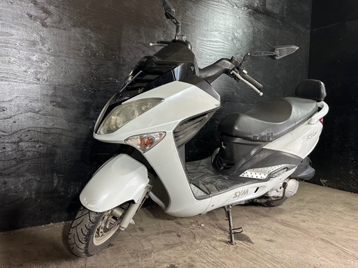 ★支払総額4.2万円★関東圏内即日配送可能！ SYM RV125I RFGLF12W 車格大きい小型スクーター！前後ディスクブレーキ！4スト、インジェクション♪ 通勤通学に♪