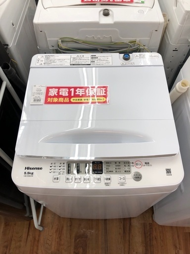 Hisense 5.5kg 全自動洗濯機 HW-55E2W 2024年製