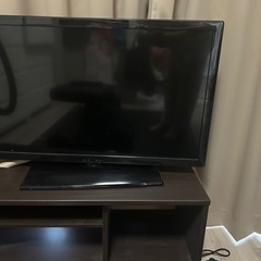 三菱電機　液晶テレビ　17年製　32型　テレビ台付き